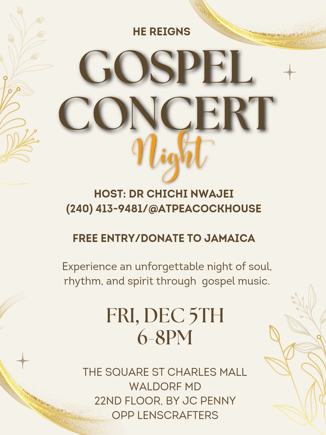 gospel concert