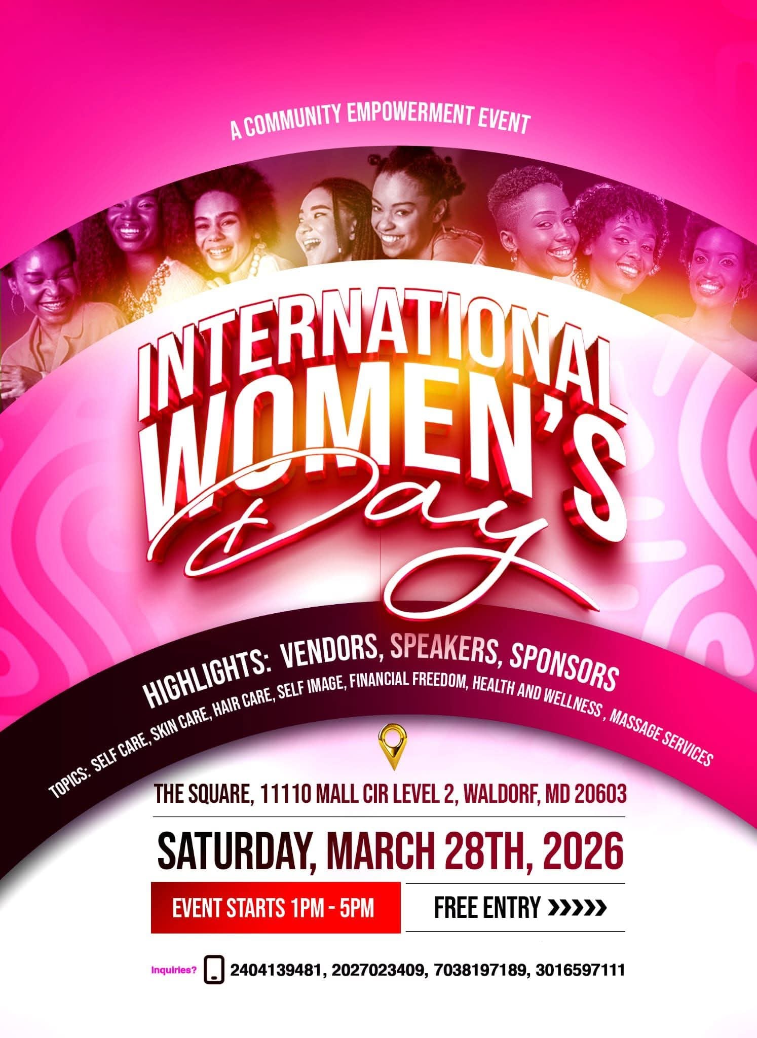 INTERNATIONAL WOMENS DAY